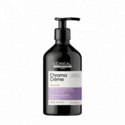 L'Oréal Professionnel Chroma Creme Purple Dyes Shampoo Krēmveida šampūns kas neitralizē dzeltenos apakštoņus blondos matos 300ml