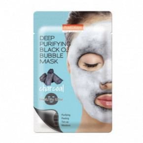 Purederm Deep Purifying Bubble Mask Charcoal Cleansing sejas maska 20g