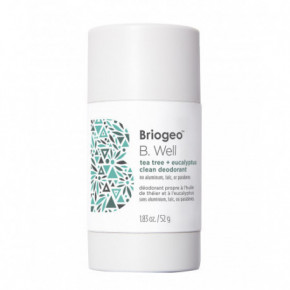 Briogeo B.Well Tea Tree + Coconut Clean Deodorant Dezodorants 52g