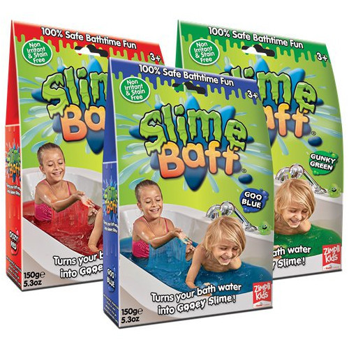 Zimpli Kids Slime Baff Single Maģiskais pulveris pārvēršs ūdeni košā purvā 150g