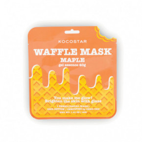 Kocostar Waffle Mask Maple Sejas maska 1gab.
