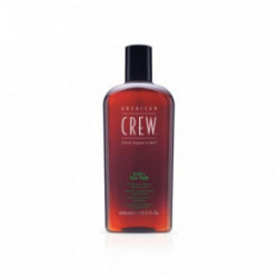 American crew 3in1 Tea-Tree Shower Essential Šampūns, kondicionieris un duša želeja vienā 250ml