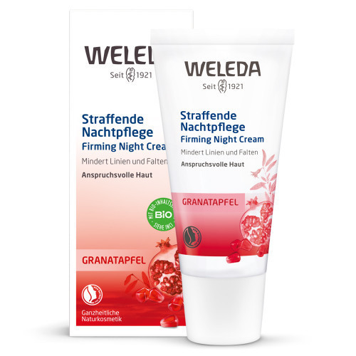 Weleda Pomegranate Firming Night Cream Nostiprinošs nakts krēms ar granātāboliem 30ml
