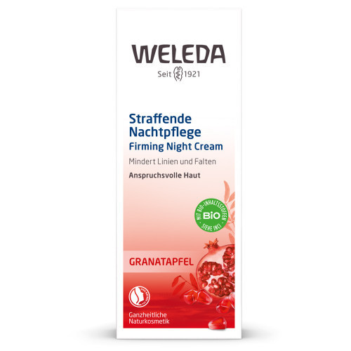 Weleda Pomegranate Firming Night Cream Nostiprinošs nakts krēms ar granātāboliem 30ml