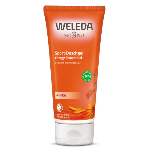 Weleda Arnica Energising Shower Gel Dušas želeja ar arniku sportistiem 200ml