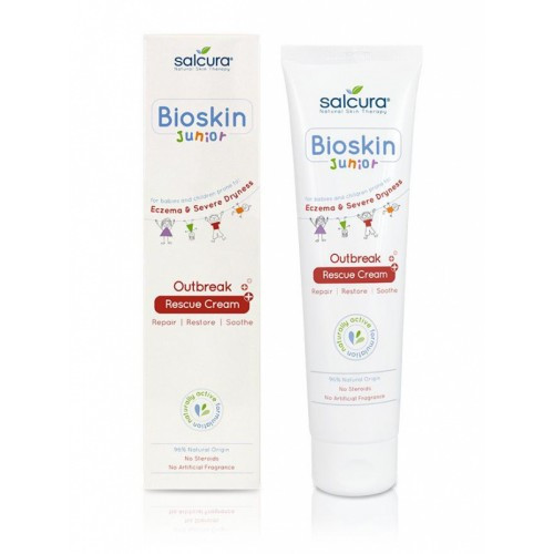 Salcura Bioskin Junior Outbreak Rescue Cream Atjaunojošs krēms problemātiskai bērna sejas un ķermeņa ādai 150ml