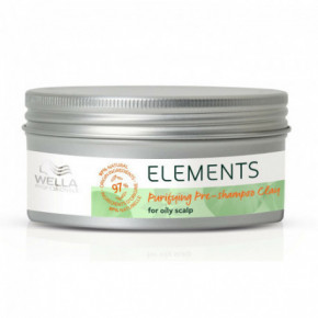 Wella Elements Pre-Shampoo Clay Attīrošs māls taukainai galvas ādai pirms galvas mazgāšanas 225ml