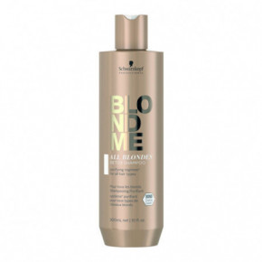 Schwarzkopf Professional BlondMe All Blondes Detox Shampoo Attīrošs šampūns visiem blondajiem matu tipiem 300ml