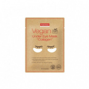 Purederm Vegan Under Eye Collagen Mask Maska zonai ap acīm 30gab.