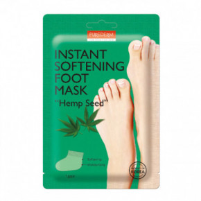 Purederm Instant Softening Foot Mask Hemp Seed Pēdu maska 1 pair