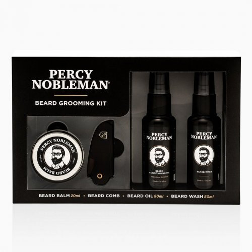 Percy Nobleman Beard Grooming Kit Bārdas kopšanas komplekts Komplekts