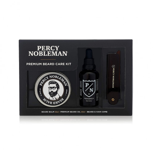 Percy Nobleman Premium Beard Care Kit Bārdas kopšanas komplekts Komplekts