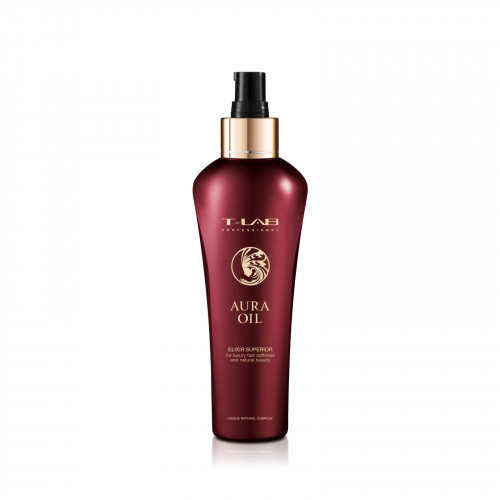 T-LAB Professional Aura Oil Elixir Superior Matu eliksīrs luksusa matu mīkstumam un dabiskam skaistumam 150ml