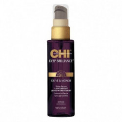 CHI Deep Brilliance Light Weight Leave - In Treatment Nenoskalojams matu serums ar olīveļļu un monoi eļļu 89ml