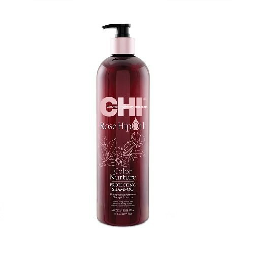CHI Rose Hip Oil Šampūns krāsotiem matiem ar mežrozīšu eļļu 340ml
