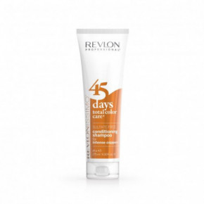 Revlon Professional 45 days Total Color Care Intense Coppers Šampūns - kondicionieris brūniem matiem 275ml