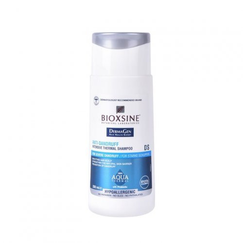 Bioxsine Dermagen Anti-Dandruff Intensive Thermal Shampoo Šampūns pret intensīvām blaugznām 200ml