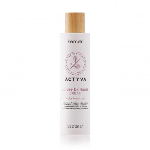 Kemon Actyva Colore Brillante Cream Aizsargājošs un spīdumu piešķirošs matu krēms 125ml