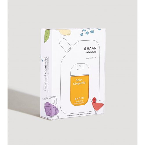 HAAN Hand Sanitizer + Refill Roku dezinfekcijas līdzeklis + uzpilde Gentle Paloma