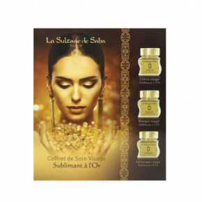 La Sultane De Saba 23 Carat Gold Facial Gift Set Sejas kopšanas komplekts ar 23 karātu zelts 50ml+50ml+50ml