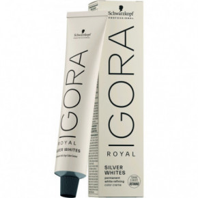 Schwarzkopf IGORA ROYAL Absolutes Silver White Demi-Permanent Hair Colour matu krāsa 60ml