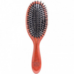 TEK Padouk Wood Oval Brush MP with Ecological Bristles Ovālas formas suka 1gab.