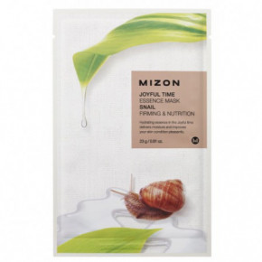 Mizon Joyful Time Essence Mask Snail Auduma sejas maska ar gliemežu gļotām 23g