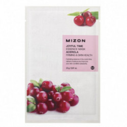 Mizon Joyful Time Essence Mask Acerola Auduma maska sejai ar ķiršu ekstraktu 23g