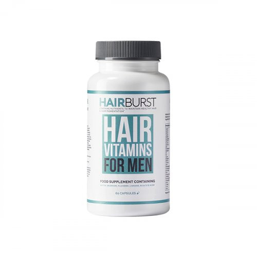 Hairburst Hair Vitamins for Men Matu augšanas vitamīni vīriešiem 60 kapsulas