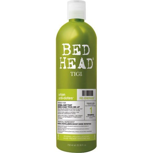 Tigi bed head Urban anti+dotes re-energize matu stiprinošs šampūns 750ml
