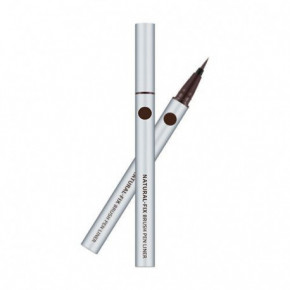 Missha Natural Fix Brush Pen Liner (Black) Kontūrs-laineris acīm Brown