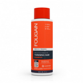Foligain Hair Regrowth Shampoo Matu augšanu stimulējošs šampūns vīriešiem ar 2% Trioksidilu 473ml