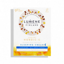 Lumene Nordic-C Valo Overnight Bright Sleeping Cream Nakts sejas krēms ar vitamīnu C 50ml