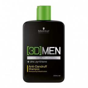 Schwarzkopf Professional 3D Men Anti-Dandruff Šampūns pret blaugznām 250ml