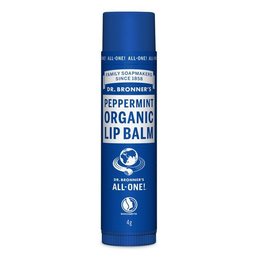 Dr. Bronner's Peppermint Organic Lip Balm Lūpu balzams 4g