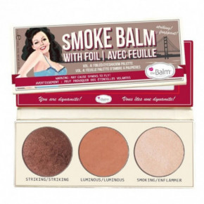 theBalm Smoke Balm Smokey Eye Palette 4 acu ēnas 7.2g