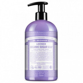 Dr. Bronner's Lavender Organic Sugar Soap Ziepes 710ml