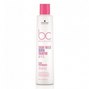 Schwarzkopf BC CP Color Freeze pH 4.5 Silver Shampoo Šampūns sudrabotam toņim 250ml