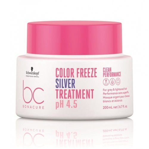 Schwarzkopf Professional BC CP Color Freeze Silver pH 4.5 Treatment Sudraba maska 200ml