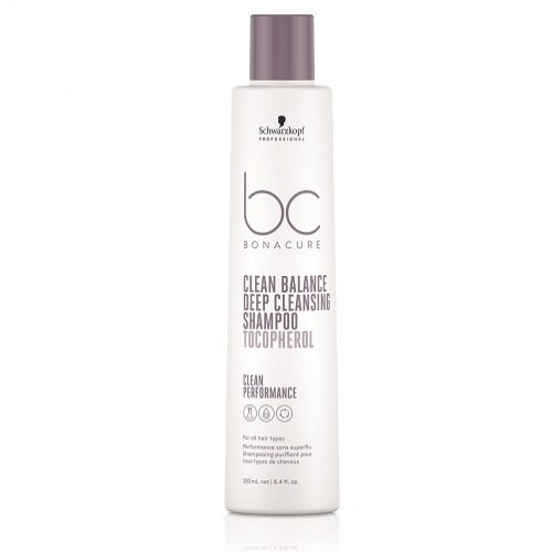 Schwarzkopf Professional BC CP Clean Balance Deep Cleansing Shampoo Dziļi attīrošs šampūns 250ml