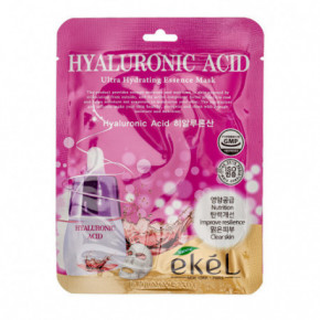 Ekel Ultra Hydrating Essence Mask Hyaluronic Acid Mitrinoša auduma maska ar hialuronskābi 1gab.