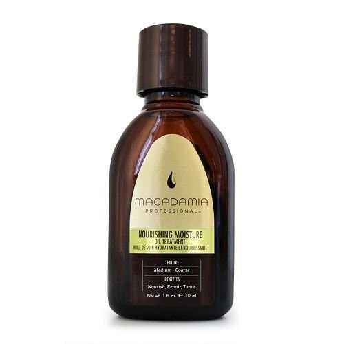 Macadamia Nourishing moisture oil treatment Intensīvi barojoša un mitrinoša eļļa sausiem matiem 10ml