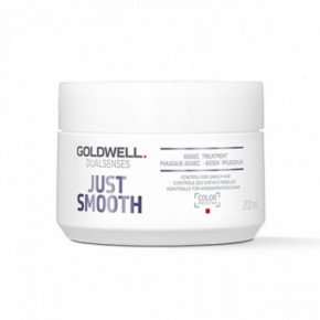 Goldwell Dualsenses Just Smooth 60 Second Treatment Mask Matu maska pūkainu matu nogludināšanai 200ml
