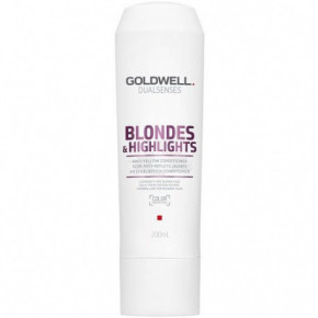 Goldwell Dualsenses Blondes & Highlights Anti-Yellow Conditioner Kondicionieris gaišiem matiem 200ml