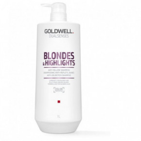 Goldwell Dualsenses Blondes & Highlights Anti-Yellow Shampoo Šampūns gaišiem matiem 1000ml