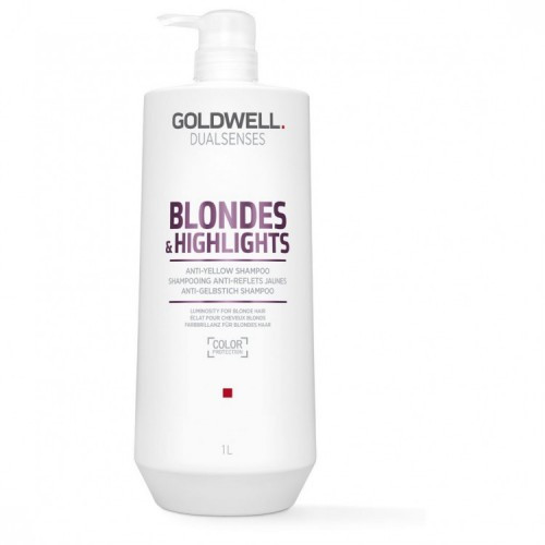 Goldwell Dualsenses Blondes & Highlights Anti-Yellow Shampoo Šampūns gaišiem matiem 250ml