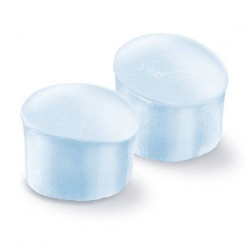 Quies Translucent Silicone Earplugs Caurspīdīga silikona aizsargājoši ausu aizbāžņi 3 Paires