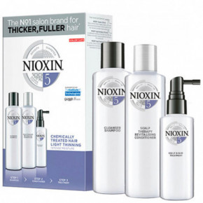 Nioxin Hair System Kit 5 Trīs pakāpju sistēma (150+150+50ml) Small