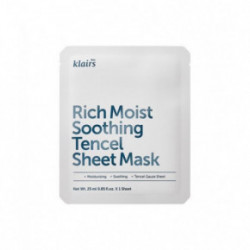 Klairs Rich Moist Soothing Tencel Sheet Mask Mitrinoša auduma sejas maska 25ml