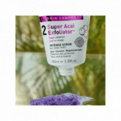 Eco By Sonya Skin Compost Super Acai Exfoliator Skin Scrub Sejas skrubis 100ml
